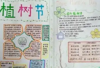 植树节的手抄报怎么画植