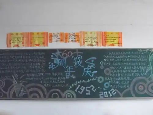 科文学院机电工程系举办喜迎校庆黑板报评比活动