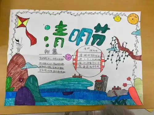 国庆黑板报标题清明