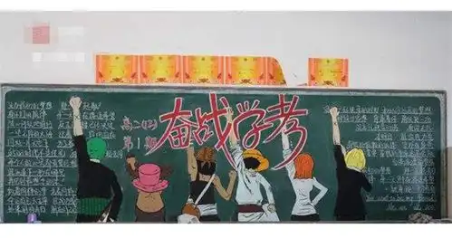 初中生黑板报火了,创意十足颜色鲜艳,老师看了称赞连连
