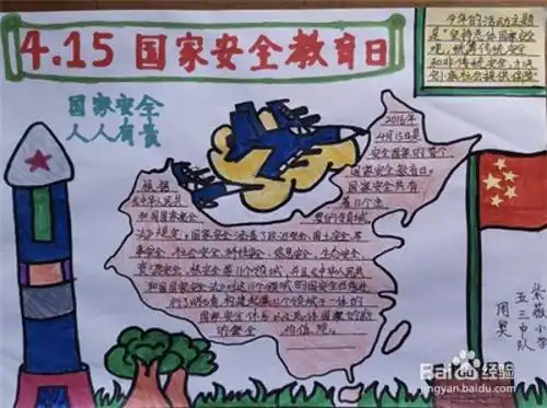 国家安全日手抄报怎么画
