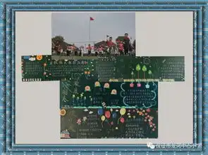 龙河小学欢庆祖国70华诞,板报阵地再立新功