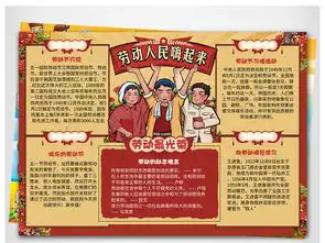 得奖劳动最光荣手抄报五一劳动节电子小报图片素材worddoc模板下载184.80mb劳动节手抄报大全节日手抄报