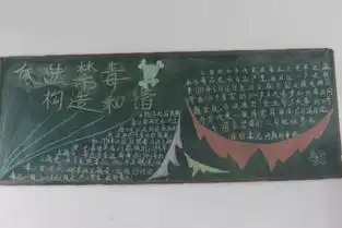 炎亭学校开展禁毒知识黑板报比赛