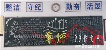 教师节黑板报园丁