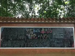 龙溪中学开展禁毒黑板报评比活动