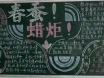 某中学教师教育教学黑板报范例教师视觉
