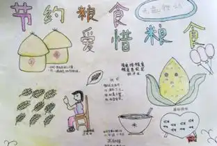 爱粮节粮手抄报图片爱粮节粮手抄报图片素材2017最新版极光下载站