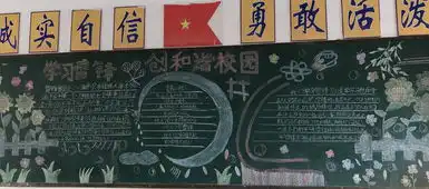 植树节和学雷锋黑板报