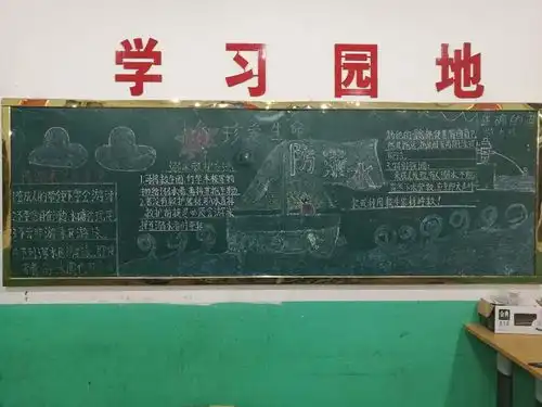预防铭于心,板报展风采南阳市西峡县太平镇中心小学