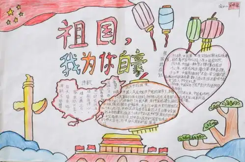 祖国,我为您自豪作文,手抄报绘画比赛