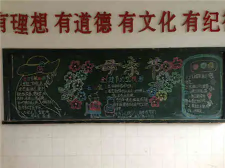 母亲节黑板报无所不能的母亲