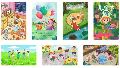 儿童节礼物请查收六一素材合辑