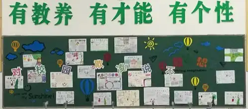 枝上杏叶黄,教室换新装寻访和爱园最美板报三