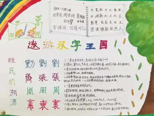 规范语言文字,遨游汉字王国
