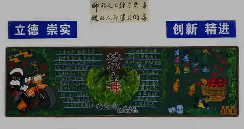 禁毒黑板报素材教育