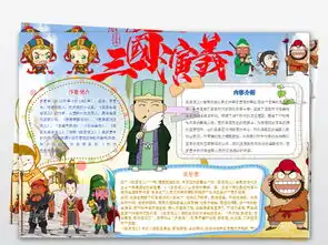 三国演义word手抄报模板图片wps设计图下载西方名著手抄报大全编号17694765