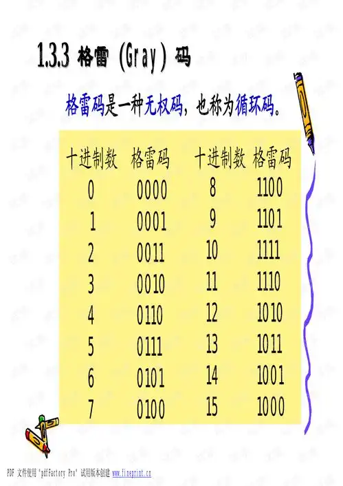 数字逻辑电路讲稿1
