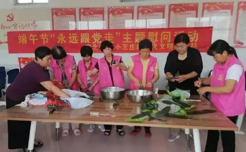 粽情心向党,温暖志愿行宁晋宁北街道开展端午志愿服务活动