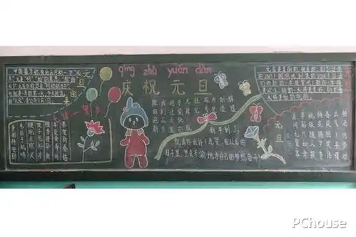 元旦板报设计