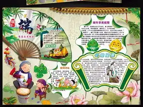 端午节日手抄报这样画简单又漂亮