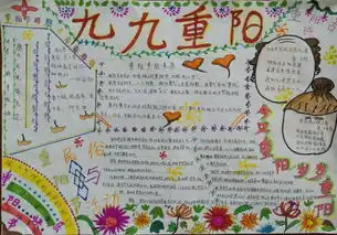 重阳节手抄报素材大全,各位老师家长拿走不谢