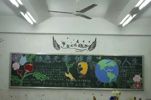 数字黑板报幸福人生