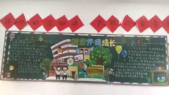 黑板报表彰大会又一批精美的黑板报新鲜出炉