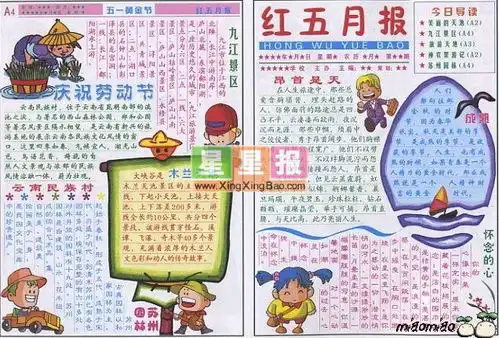 劳动节手抄报内容手抄报