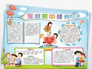 作感恩教育手抄报