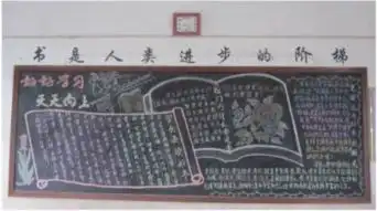 关于读书的黑板报内容育