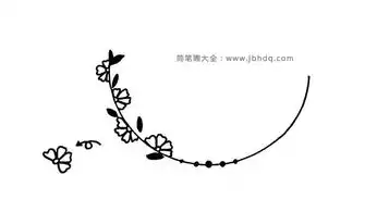 画简单漂亮的手抄报边框简笔画