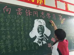 弘扬雷锋精神,培育新时代青少年宣传板报,班班相传