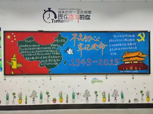 2017学校黑板报主题黑板