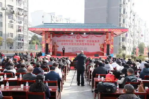 我县举行2024年宿松县学雷锋志愿服务月启动仪式暨先进典型表彰活动
