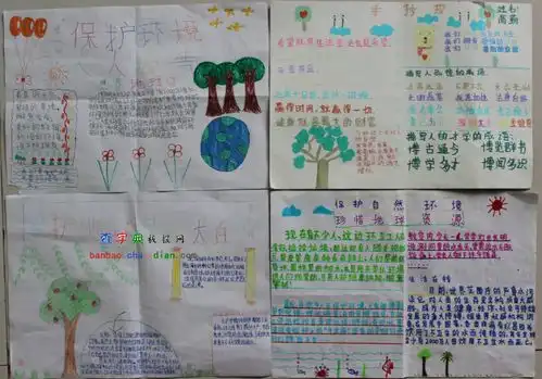 环保手抄报保护环境人人有责设计环保手抄报保护环境人人有责图片查字典板报网