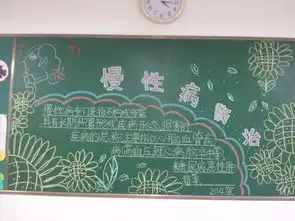 保健知识黑板报春节手抄