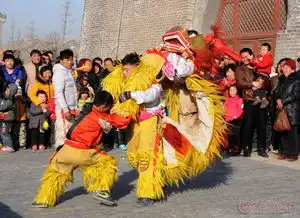 盛世舞狮,喜迎新年聊城迎新年闹古城三天乐花絮1吴军生