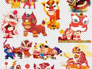 舞狮图片素材模板下载18.13mb元旦丨春节丨元宵大全
