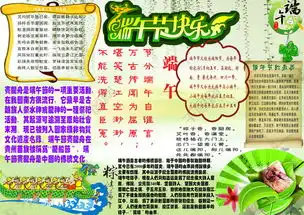 端午节手抄报简单画少