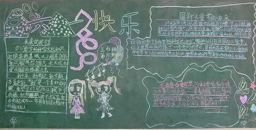 2018六一儿童节幼儿园黑板报图片大全简单黑板报了解一下