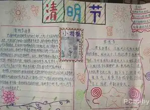 清明节手抄报清明祭扫