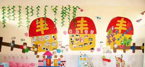幼儿园环境布置集图欣赏,够用一整年,太齐全了
