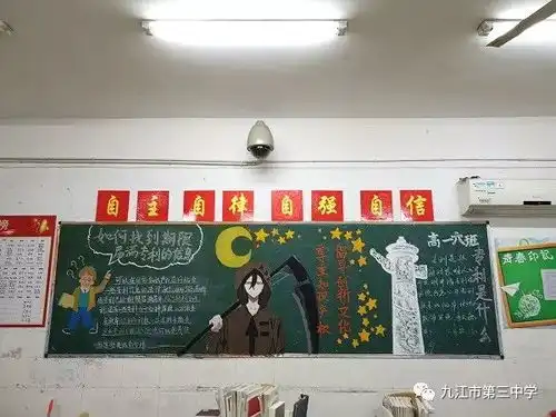 黑板报创文内容育人