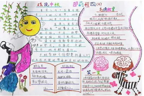 中秋佳节把这些知识和故事讲给孩子吧附手抄报模板好词好句好段好诗范文