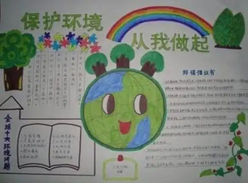 大自然手抄报大全简单大