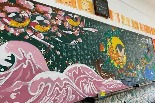 语文老师上课画李清照,其他老师也各显神通,美术老师压力山大