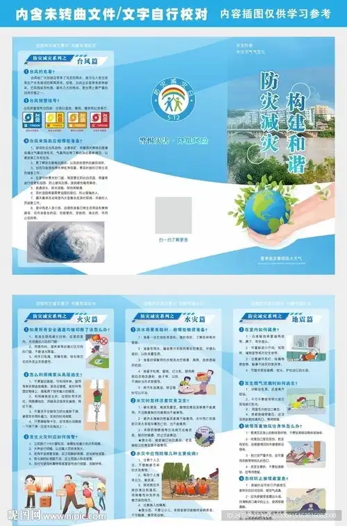 防灾减灾设计图