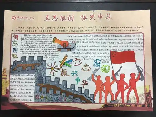 历史手抄报主题黑板报比赛