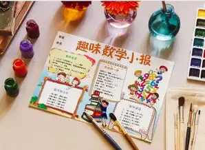 数字黑板报卡通
